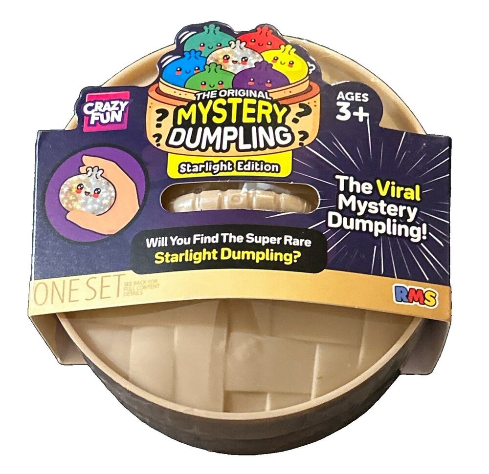 RMS The Original Mystery Dumpling Starlight Edition Squishy Toy Crazy Fun New!